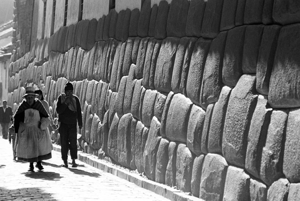 Anciens murs Inca, calle Triunfo, Cuzco, Prou