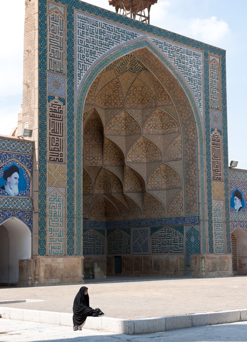 Grande mosque Mashed-e Jameh, ou mosque du Vendredi, Ispahan, Iran
