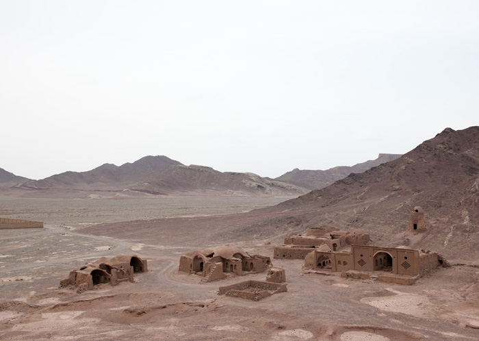 Ancien centre funraire zoroastrien de Cham, Iran