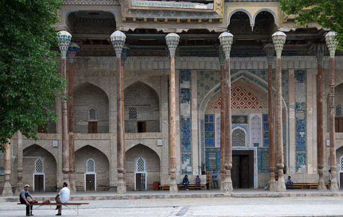 Mosque Bolo-Hauz, Boukhara, Ouzbkistan