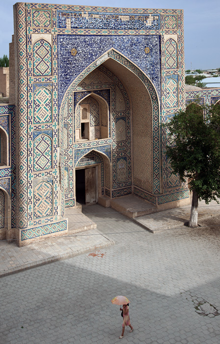 La madrasa Modari Khan, Boukhara, Ouzbkistan