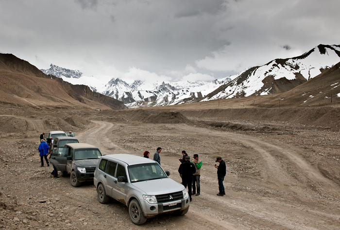 La route G219, Xinjiang, Chine