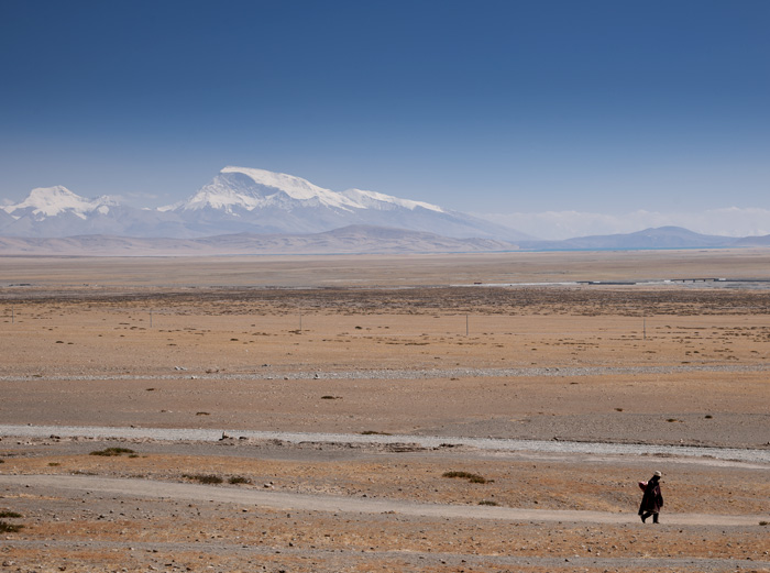 Le Mont Gurla Mandata, ou mont Namunani, Darchen, Tibet, Chine