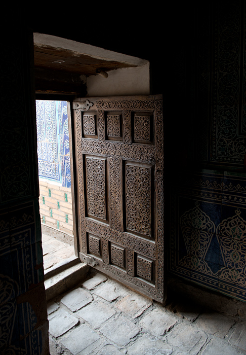 Porte, Palais Tosh Hovli, Itchan Kala, Khiva, Ouzbkistan