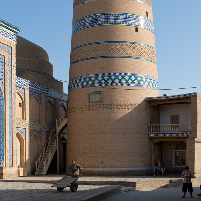 Minaret Islam Khoja, Itchan Kala, Khiva, Ouzbkistan