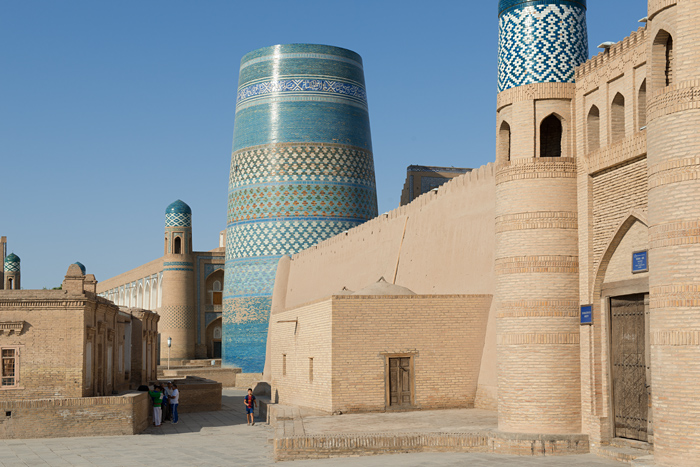 Le palais Kunya Ark, Itchan Kala, Khiva, Ouzbkistan