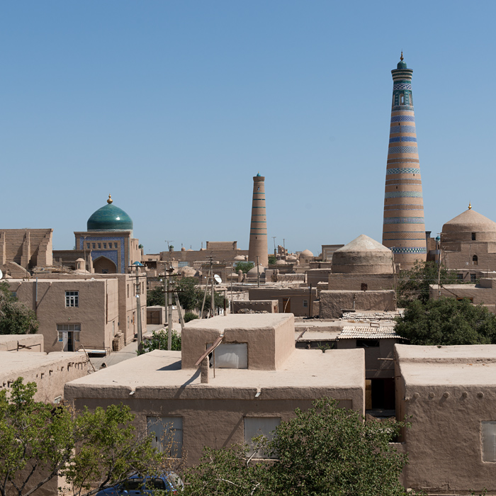 Quartier rsidentiel Sud, Itchan Kala, Khiva, Ouzbkistan