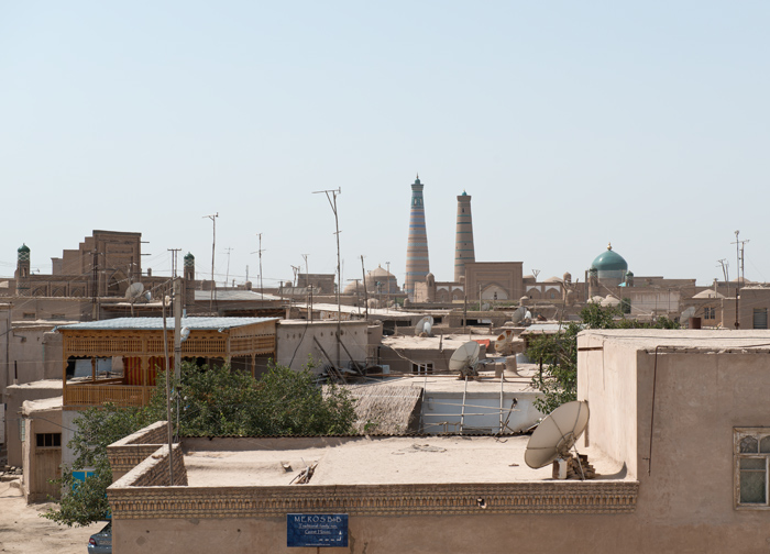 Quartier rsidentiel Nord, Itchan Kala, Khiva, Ouzbkistan