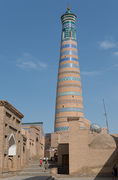 Le minaret Islam Khoja, Itchan Kala, Khiva, Ouzbkistan