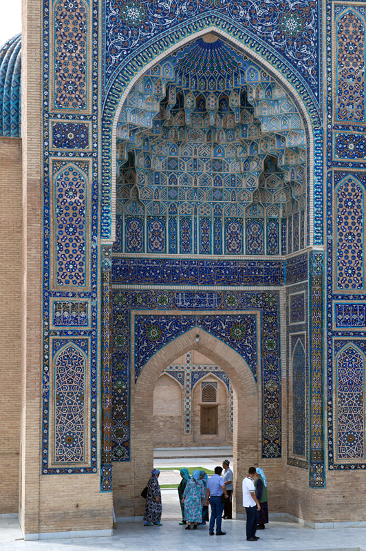 Le mausole Gour Emir (tombeau de Tamerlan), Samarkand, Ouzbkistan