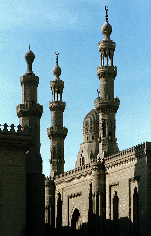 La grande mosque Sultan Hassan, Le Caire, Egypte