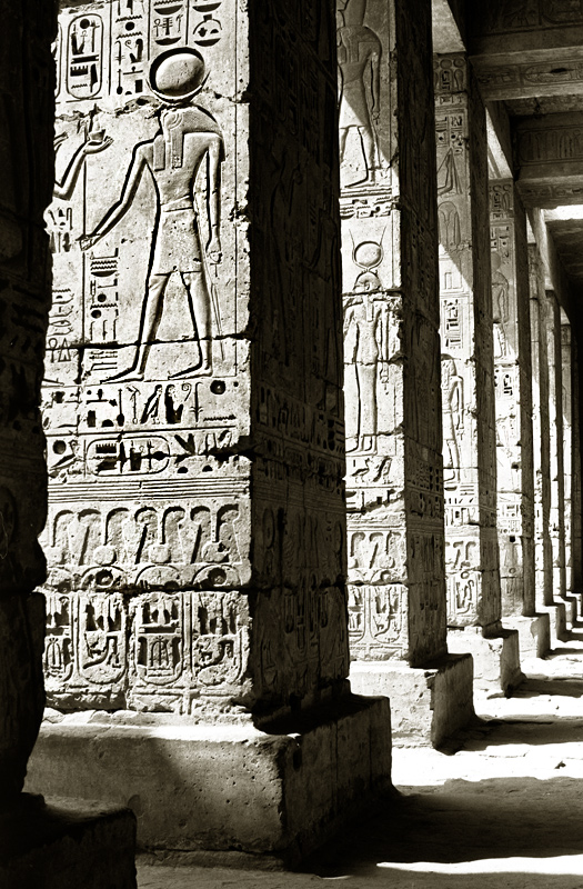 Temple de Mdinet Habou, Louxor, Egypte