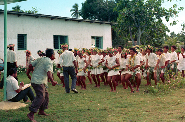 Danse polynsienne, Aitutaki, les Cook