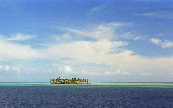 Motu, le de Bora Bora, les de la Socit