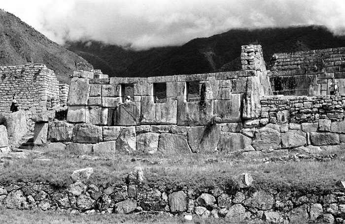 Le temple des trois fentres, Machu Picchu, Prou