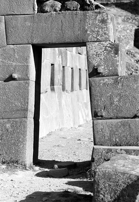 Une des porte de la forteresse de Ollantaytambo, Prou
