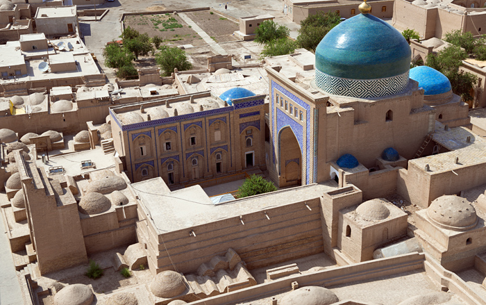 Le mausole Pahlavan Mahmud, Khiva, Ouzbkistan